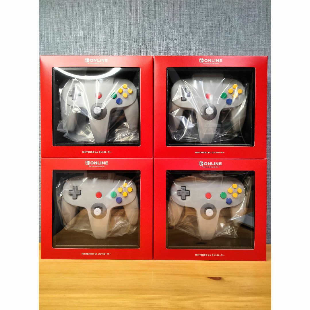 新品未開封】Switch NINTENDO 64 コントローラー 4点セット - www 