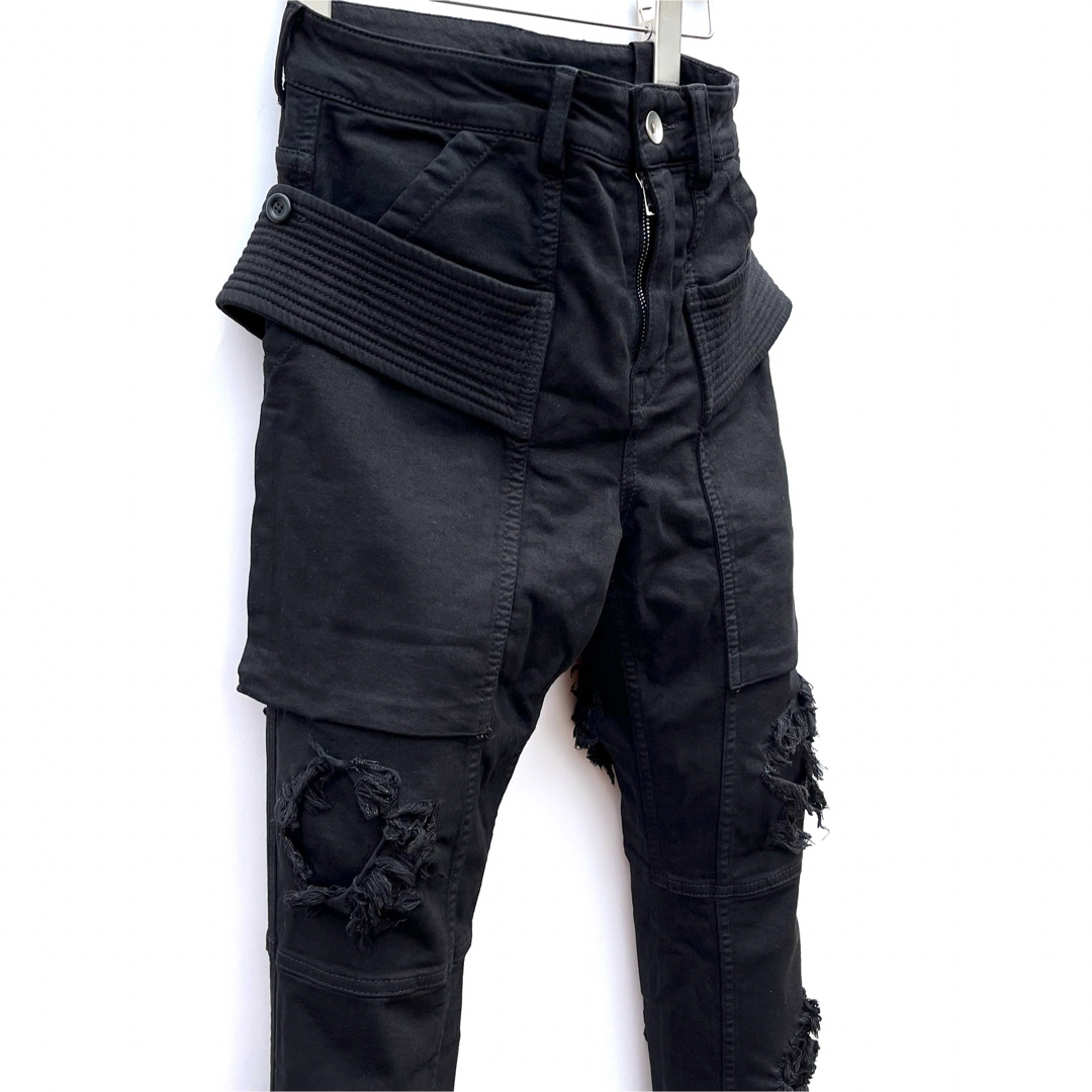 新品 RICK OWENS DRKSHDW CREATCH PANTS 27 - デニム/ジーンズ