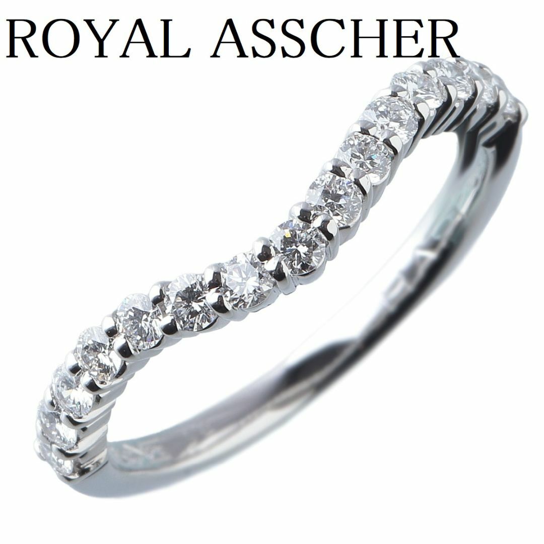 ロイヤルアッシャー ダイヤモンド 0.38ct リング Pt900