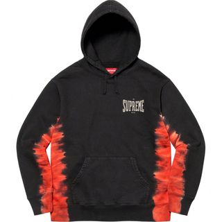 シュプリーム(Supreme)のSupreme Bleached Hooded Sweatshirt Black(パーカー)