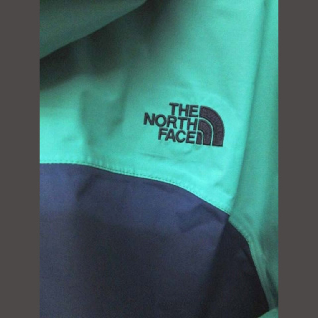 THE NORTH FACE(ザノースフェイス)のザノースフェイス マウンテンパーカー ドットショット アウトドア 紺 緑 M  レディースのトップス(パーカー)の商品写真