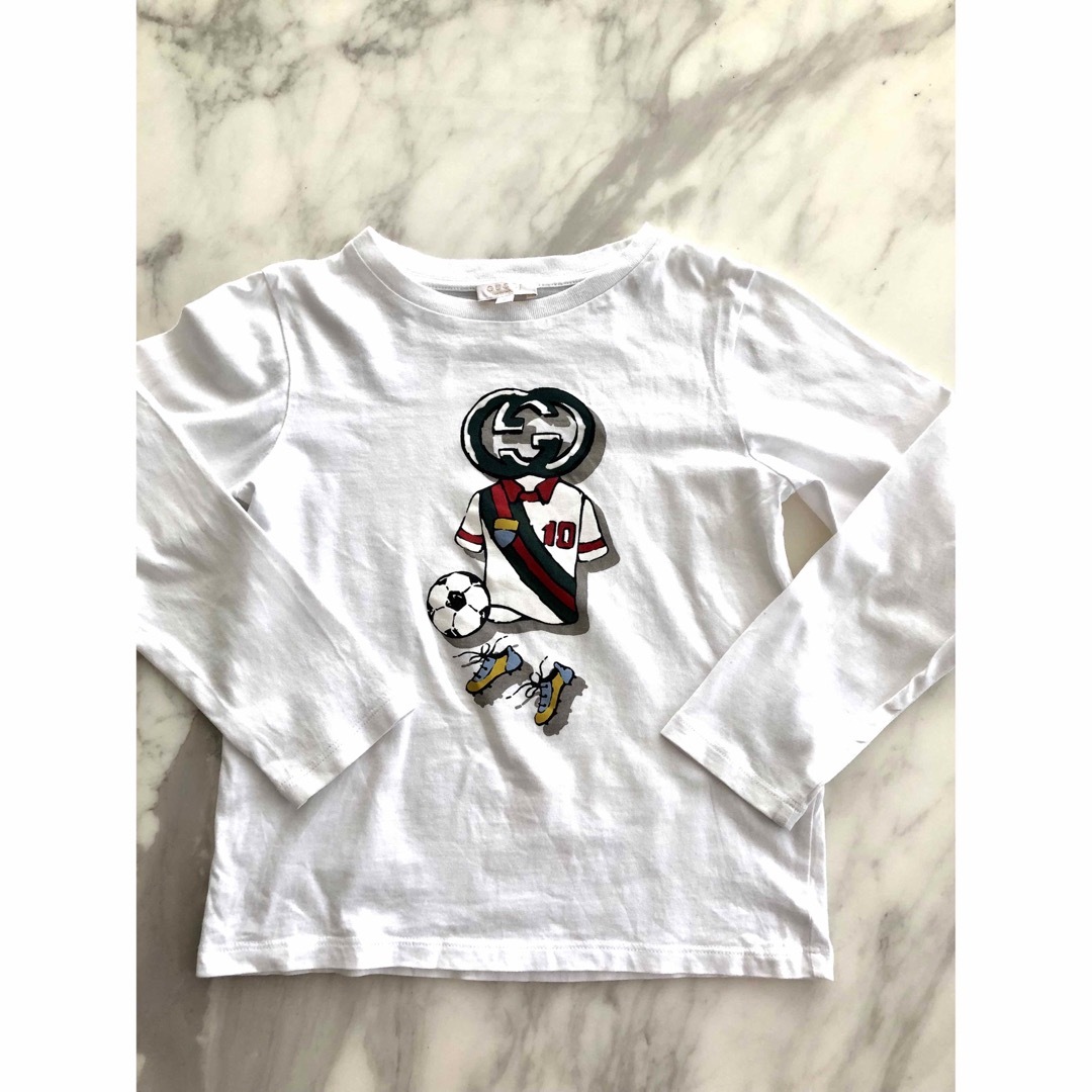 Gucci(グッチ)のGUCCI 男の子用 Tシャツ 110 6歳用 ロンT キッズ/ベビー/マタニティのキッズ服男の子用(90cm~)(Tシャツ/カットソー)の商品写真