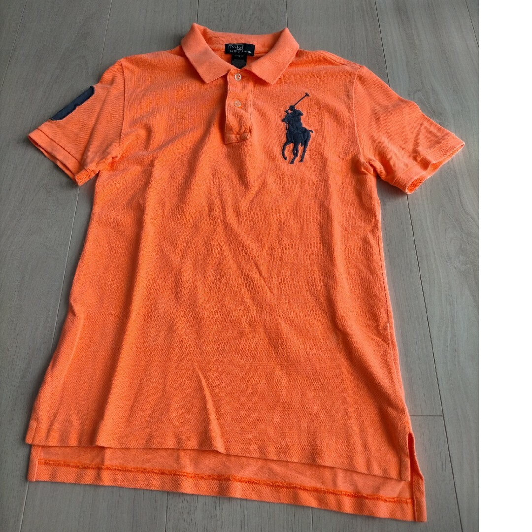 POLO RALPH LAUREN(ポロラルフローレン)のPOLO by Ralph Lauren ビックポニー ネオンカラー ポロシャツ キッズ/ベビー/マタニティのキッズ服男の子用(90cm~)(ブラウス)の商品写真