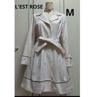 L'EST ROSE - 1855【L'EST ROSE】ライン入りコート ピンク☆レストローズ