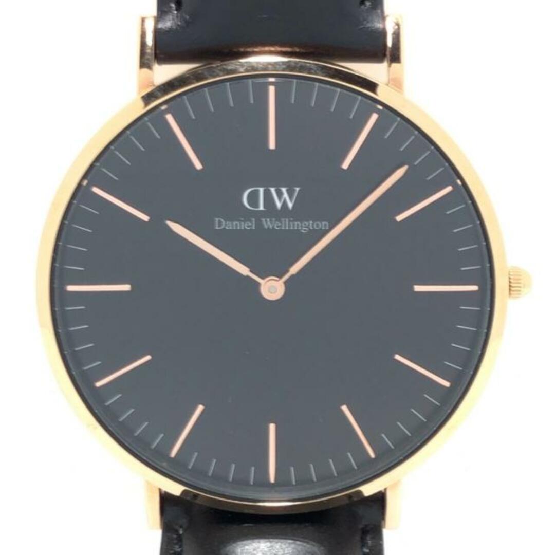 Daniel Wellington(ダニエルウェリントン)のダニエルウェリントン 腕時計 - B40R38 黒 メンズの時計(その他)の商品写真