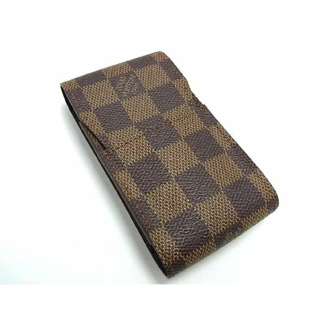 ブラウン系素材■新品■未使用■ LOUIS VUITTON ルイヴィトン N63024 ダミエ エテュイ シガレットケース 煙草ケース ブラウン系 AN2649