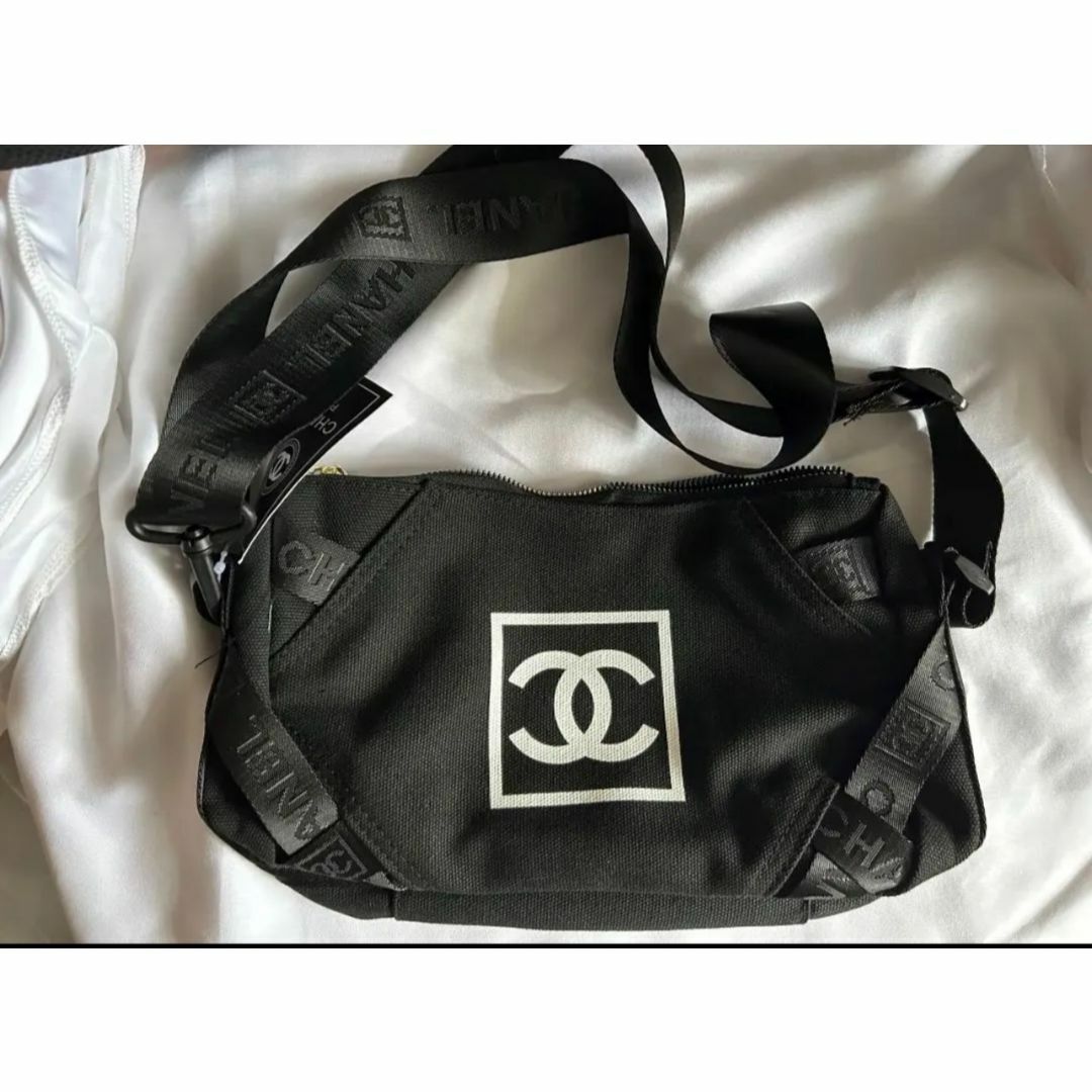 値下げ☆CHANEL ノベルティー ショルダーバッグ 黒 - ショルダーバッグ