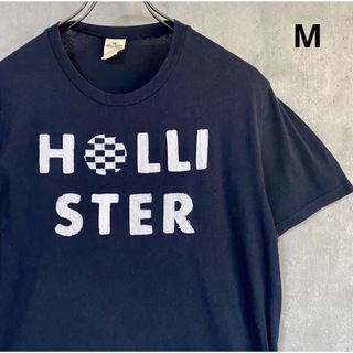 Hollister - ホリスター　HOLLISTER  ソフト　Tシャツ　M  紺　綿60%