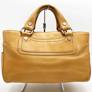 CELINE ブギーバッグ トートバッグ レザー ダークブラウン ST00/95