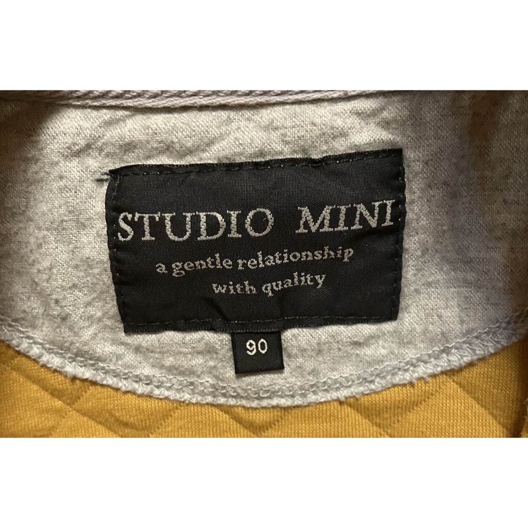 STUDIO MINI(スタジオミニ)のSTUDIO MINI アウター ジャケット 90cm キッズ/ベビー/マタニティのキッズ服男の子用(90cm~)(ジャケット/上着)の商品写真