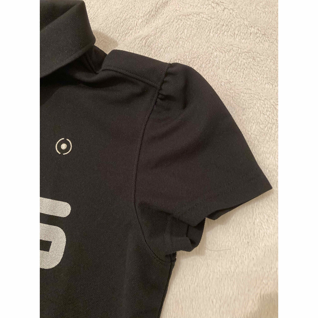 PING(ピン)のPING ピン 2021年モデル 半袖ポロシャツ ビッグロゴ ブラック系 S ゴ スポーツ/アウトドアのゴルフ(ウエア)の商品写真