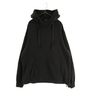 アンダーカバー(UNDERCOVER)のUNDERCOVER アンダーカバー 20AW back pocket sweat hoodie バックポケットスウェットフーディー プルオーバーパーカー ブラック UCZ4805(パーカー)