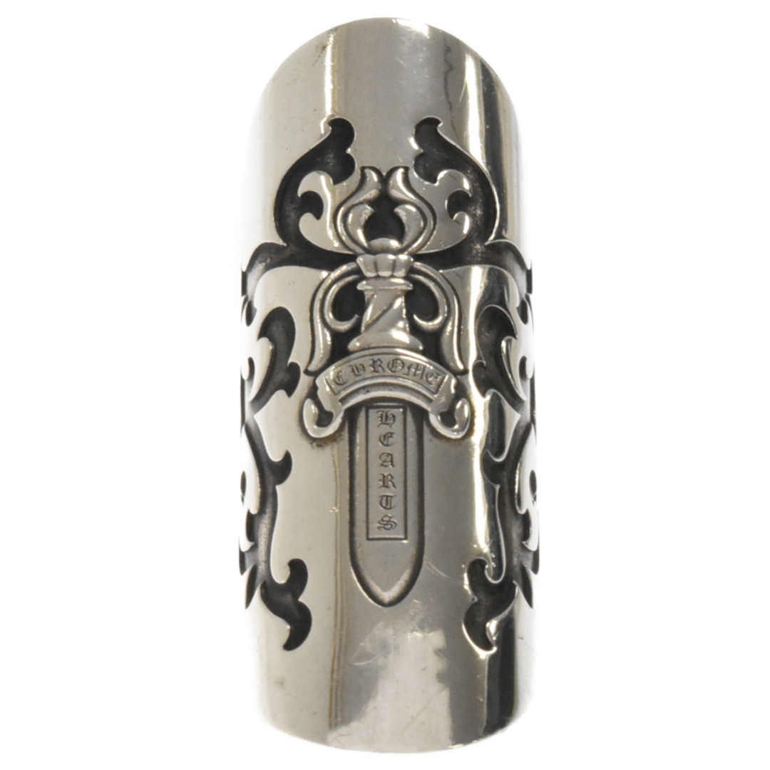 CHROME HEARTS クロムハーツ CANNOLI DAGGER RING カンノーリダガーリング シルバー12 号