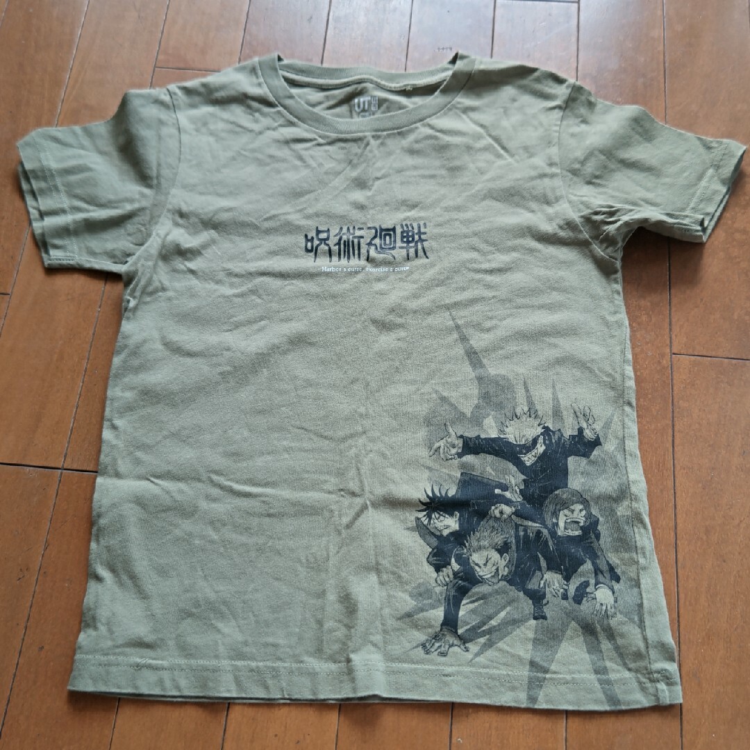 UNIQLO(ユニクロ)のTシャツ　半パンSET キッズ/ベビー/マタニティのキッズ服男の子用(90cm~)(Tシャツ/カットソー)の商品写真