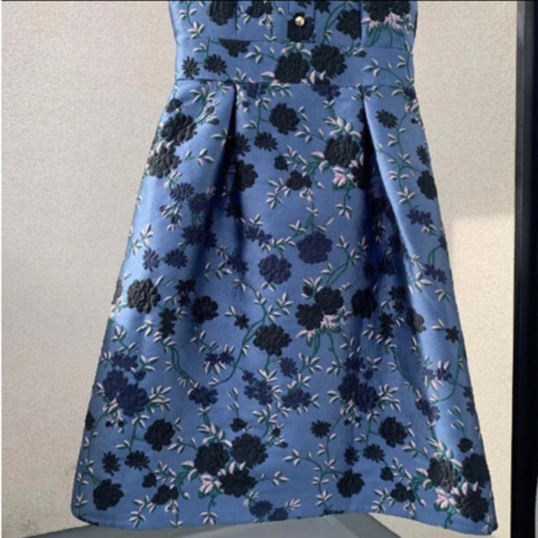 美品 アーデム ERDEM ジャガードワンピース 大きいサイズ 美品 アーデム ERDEM ジャガードワンピース 大きいサイズ