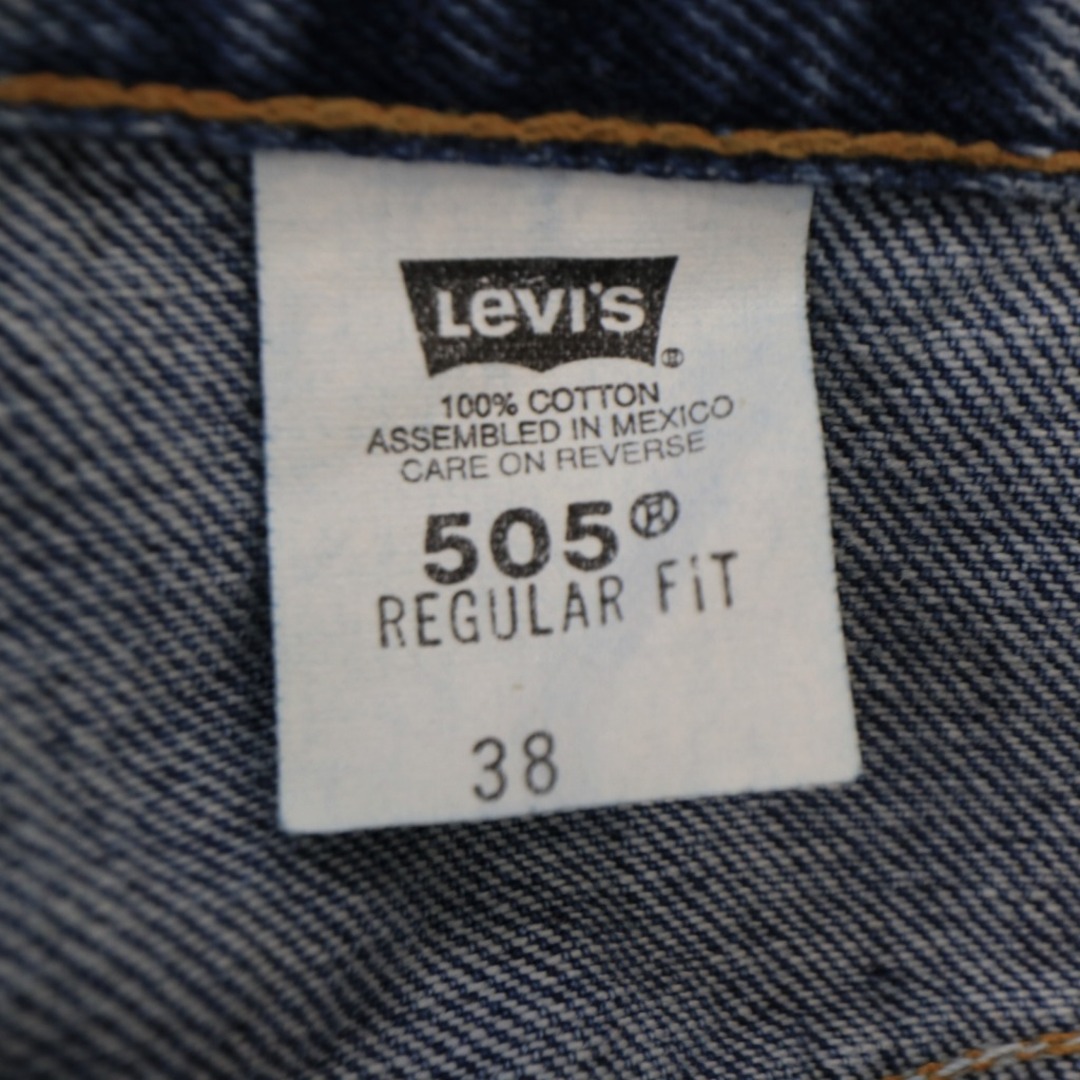 2000年代 Levi's リーバイス 505 デニムショーツ アメカジ  Y2K ブルー (メンズ 38)   N5833