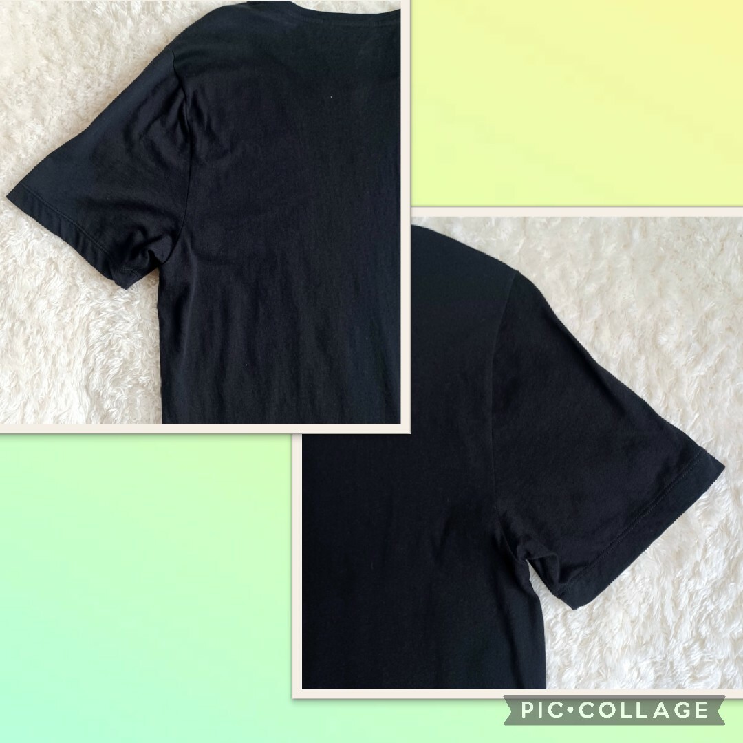 Gucci(グッチ)のGUCCIグッチ☆ロゴ Tシャツ L ブラック 上質コットン ユニセックス メンズのトップス(Tシャツ/カットソー(半袖/袖なし))の商品写真