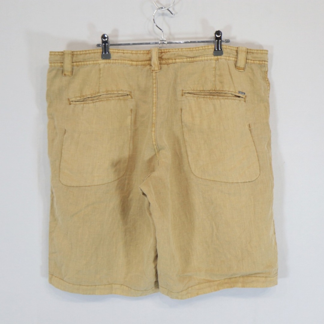 SALE/ ARMANI JEANS アルマーニ ジーンズ ショートパンツ カジュアル シャンブレー ベージュ (メンズ 38) N5848 1