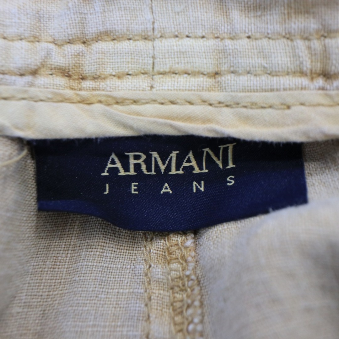 SALE/ ARMANI JEANS アルマーニ ジーンズ ショートパンツ カジュアル シャンブレー ベージュ (メンズ 38) N5848 7