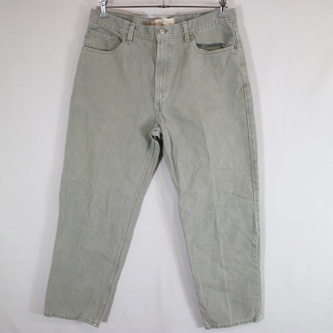 90年代 USA製 Levi's リーバイス 550 デニムパンツ 大きいサイズ  アメカジ テーパード グレー (メンズ 38×30)   N5856