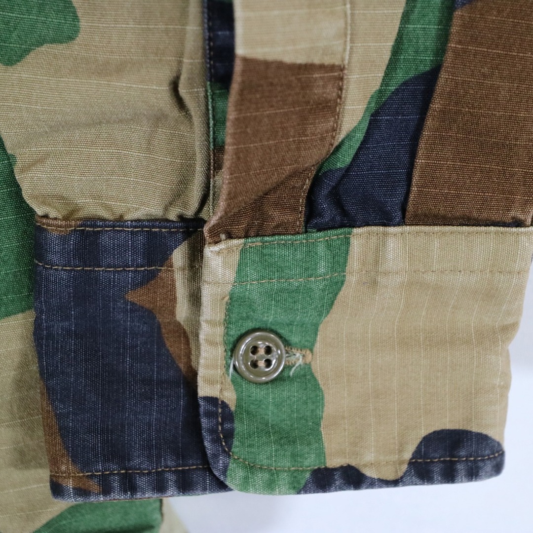 SALE/ 90年代 USA製 L.L.Bean エルエルビーン ハンティング 長袖シャツ ミリタリー ガンパッチ付き カモ (メンズ XL) N5858 6