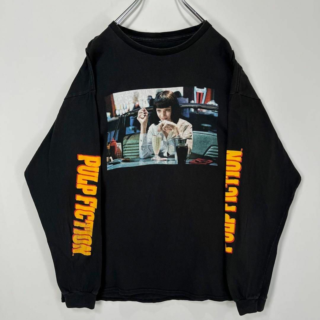 パルプ・フィクション ユマ・サーマン ロングTシャツ XL ムービーT ロンT-