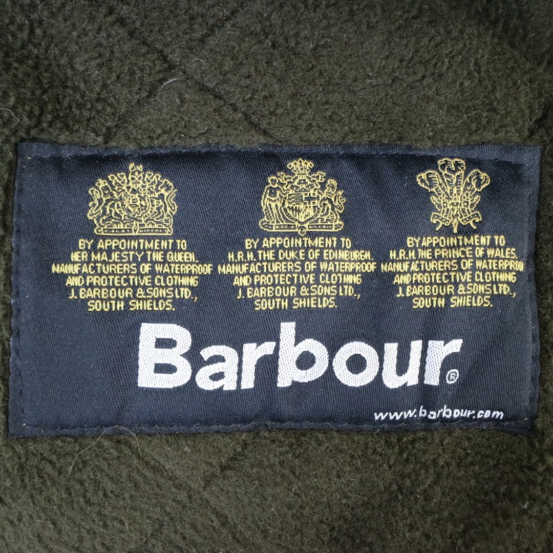 SALE/ Barbour バブアー マイクロファイバーポーラーキルトジャケット 防寒  ユーロ  ヨーロッパ ベージュ (メンズ XXL)  N5894