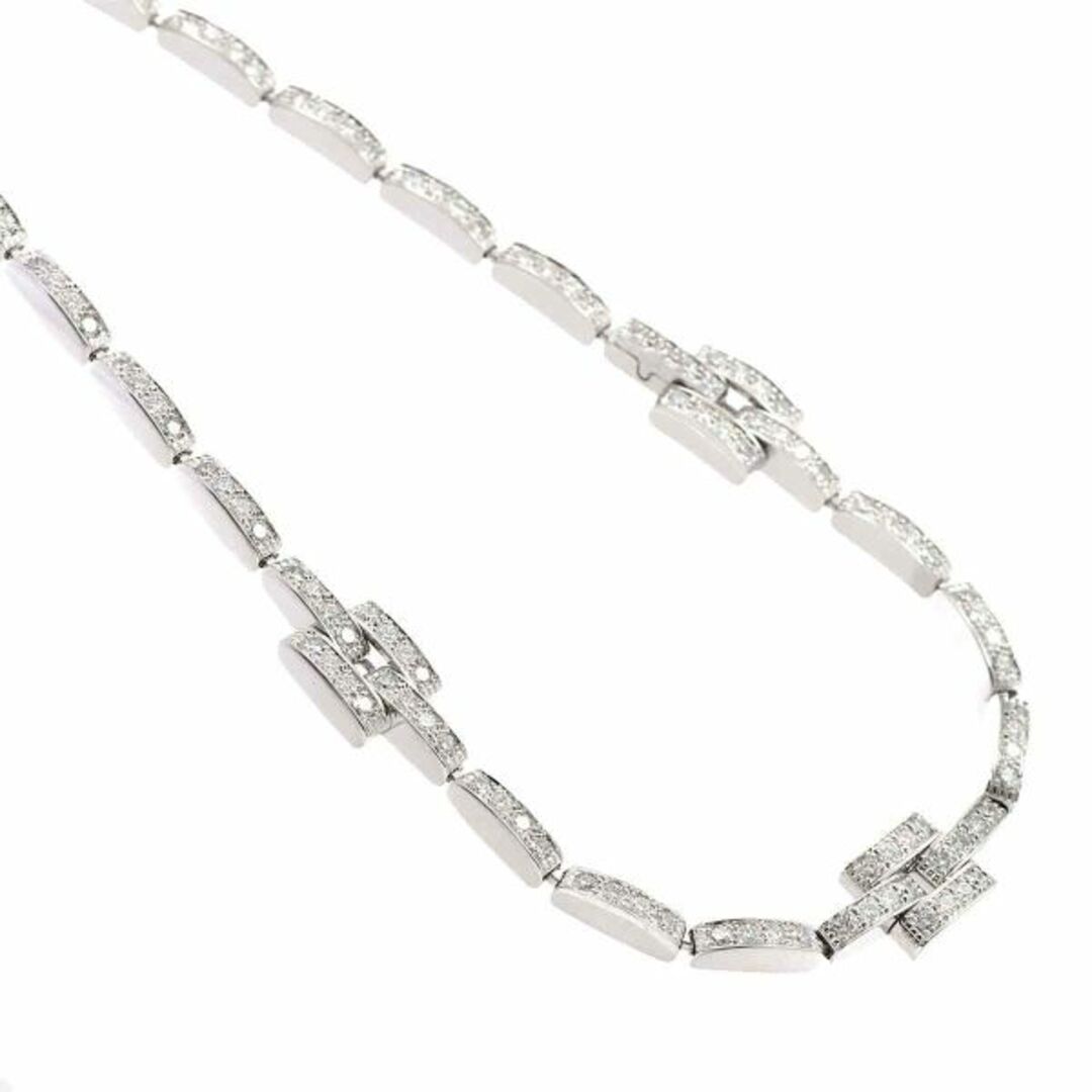 Cartier(カルティエ)のカルティエ Cartier マイヨン パンテール ダイヤ ネックレス 40cm K18 WG 750 VLP 90201096 レディースのアクセサリー(ネックレス)の商品写真