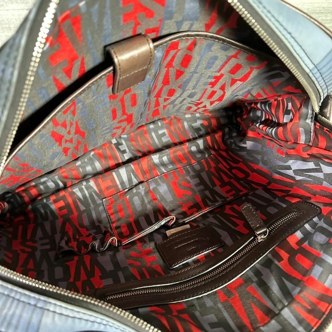 美品 Vivienne Westwood メンズ 2wayビジネスバッグ - ビジネスバッグ