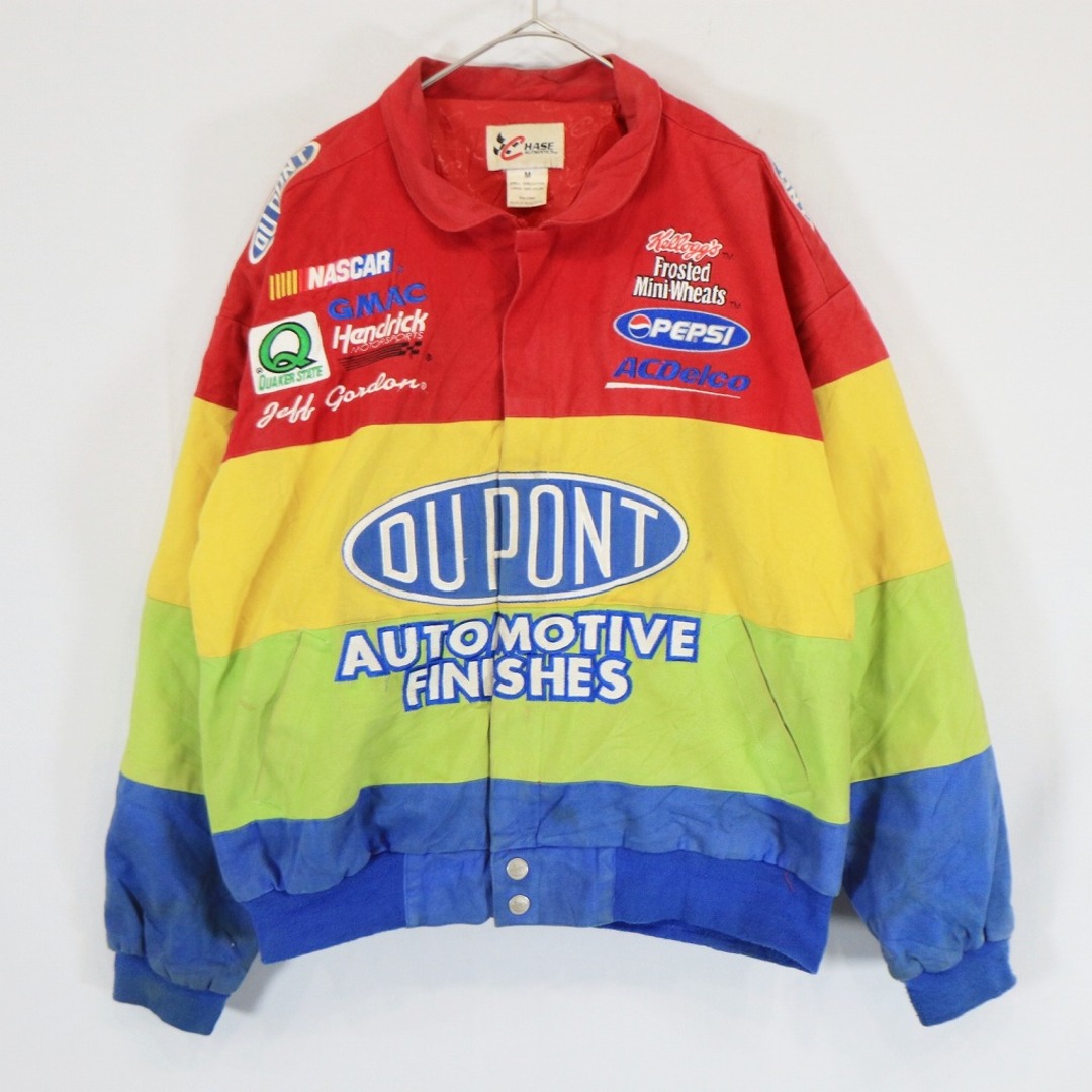 2000年代～ CHASE AUTHENTICS DUPONT レーシングジャケット バイクウェア  ストリート 百足着用 マルチカラー (メンズ M)   N5927