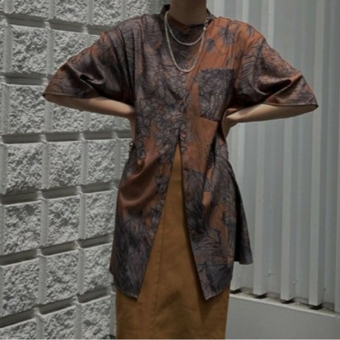 KEITAMARUYAMA × AMERI WIDE SHIRT