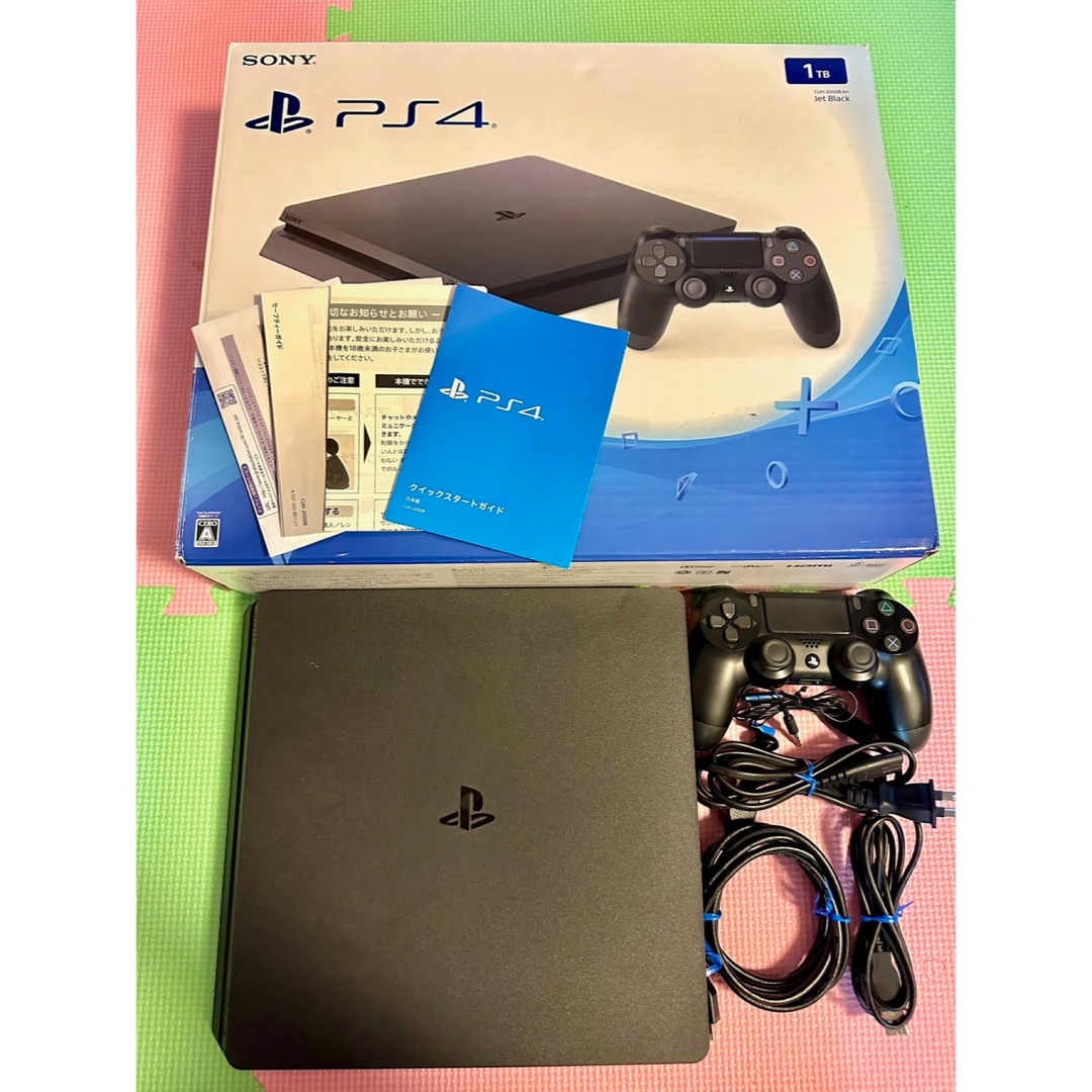 PlayStation4(プレイステーション4)のジャンク品　PlayStation4 CUH-2200 1TB 付属品完品  エンタメ/ホビーのゲームソフト/ゲーム機本体(家庭用ゲーム機本体)の商品写真