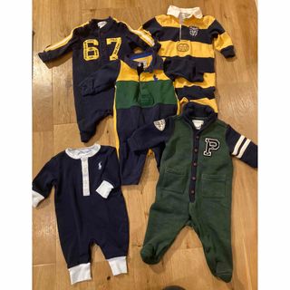 ラルフローレン(Ralph Lauren)のラルフローレンロンパース5枚セット(ロンパース)