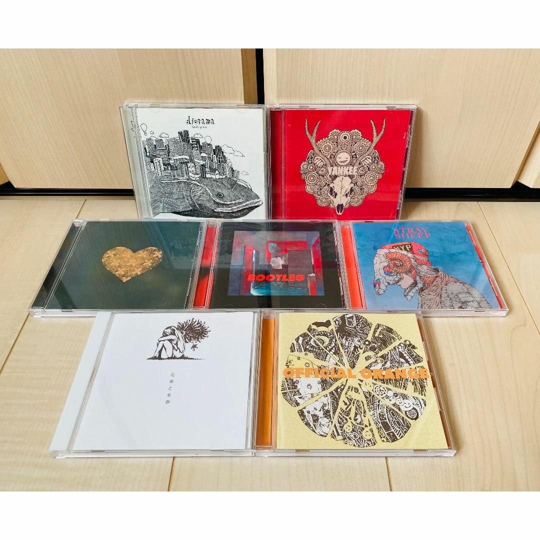 米津玄師 CD アルバム 全5枚+ ハチ 全2枚 セット (※おまけCD付)