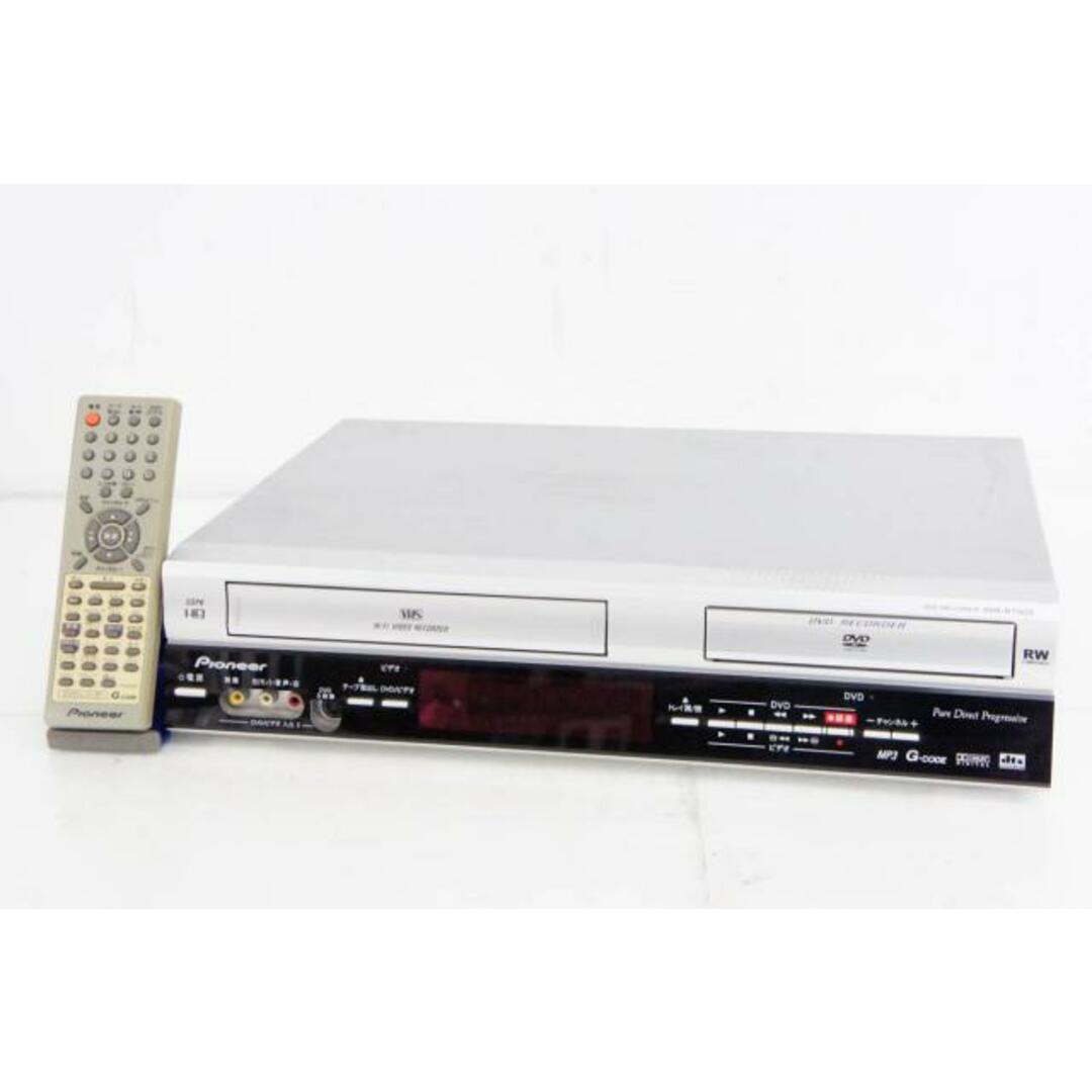パイオニアDVDプレーヤー一体型VHSビデオデッキDVR-RT500-S