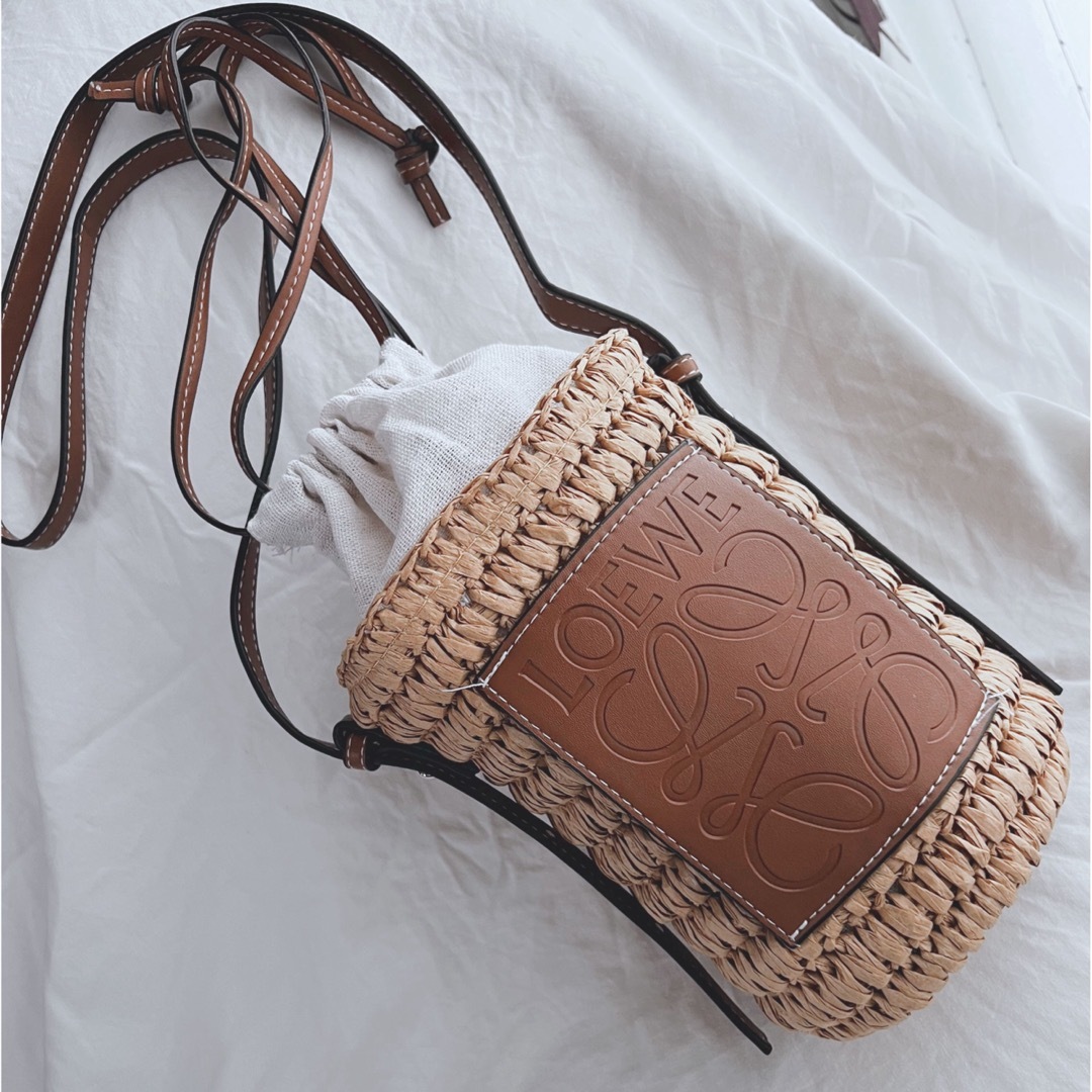 ラスト1点セール』LOEWE ロエベ ショルダーバッグ カゴバッグ