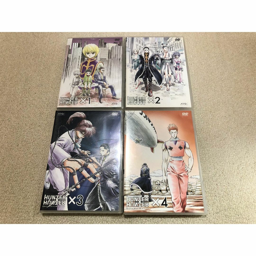 HUNTER×HUNTER ヨークシン編 OVA DVD 全4巻セット