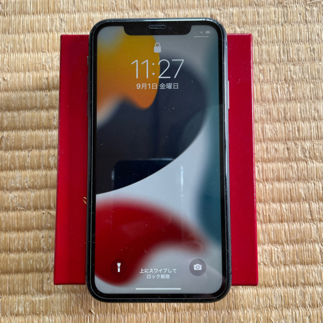 iPhone - iPhone 11 ブラック 64 GB SIMフリー バッテリー100%の通販