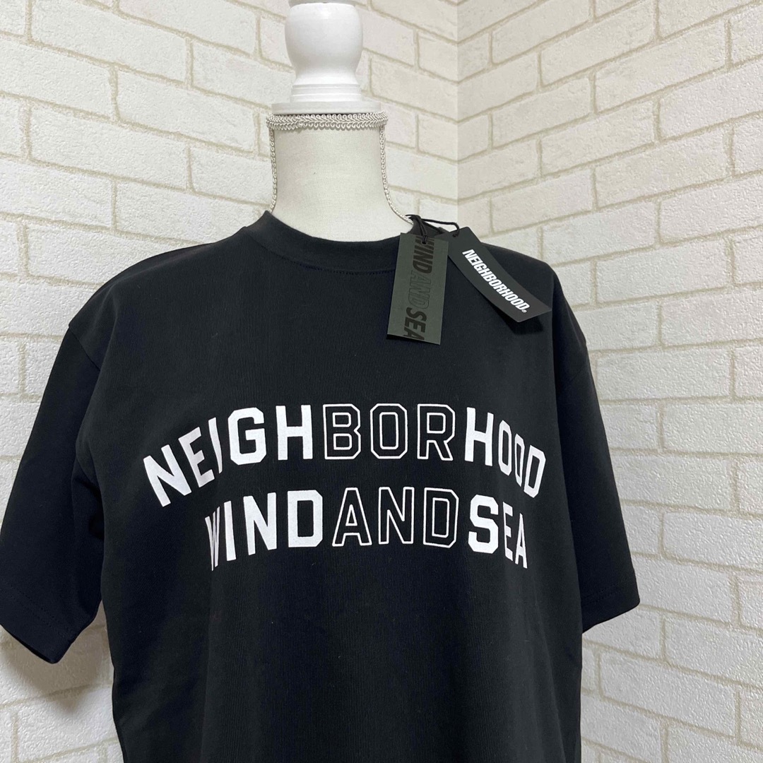 [L] WIND AND SEA and NEIGHBORHOOD Tシャツ 黒