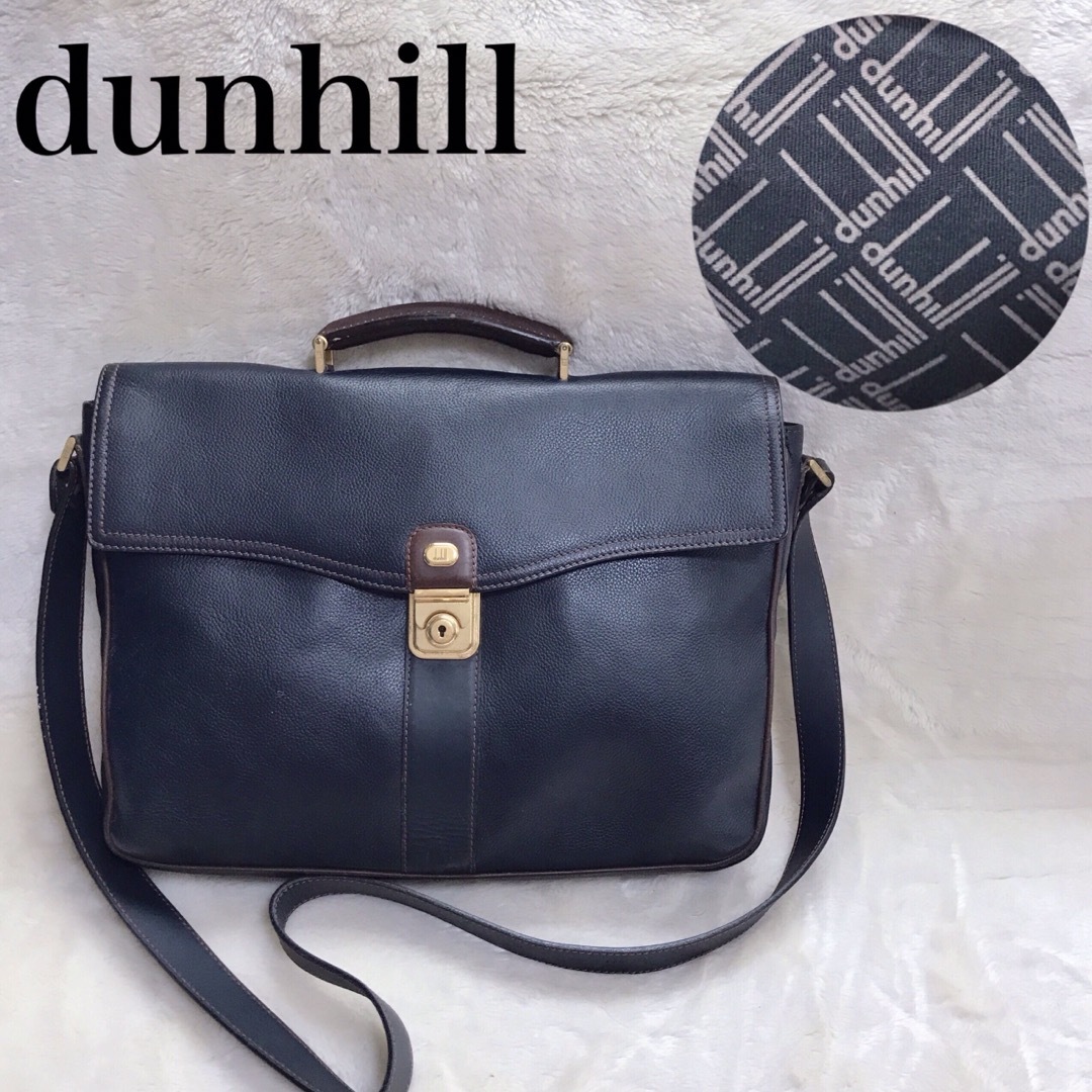 Dunhill - dunhill ダンヒル 2way ビジネスバッグ ショルダーバッグ