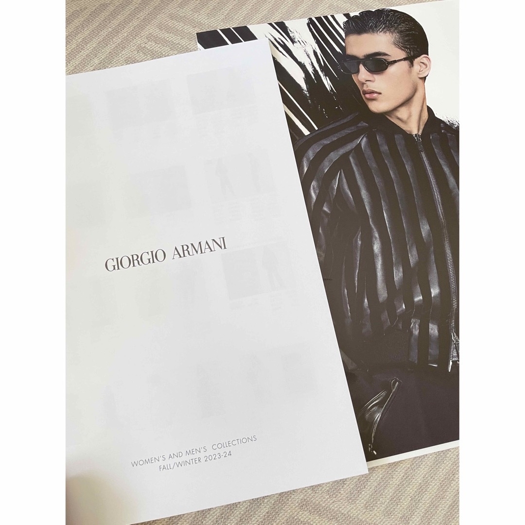 Giorgio Armani(ジョルジオアルマーニ)のアルマーニ最新コレクションブックFW2023-24 エンタメ/ホビーの雑誌(ファッション)の商品写真