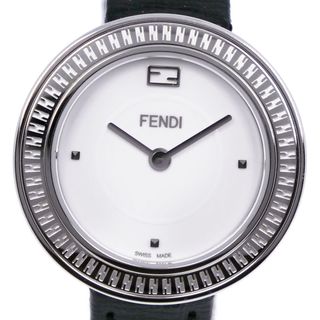 フェンディ オロロジ 腕時計 5200L クオーツ ホワイト文字盤 ステンレススチール レディース FENDI 【1-0083658】