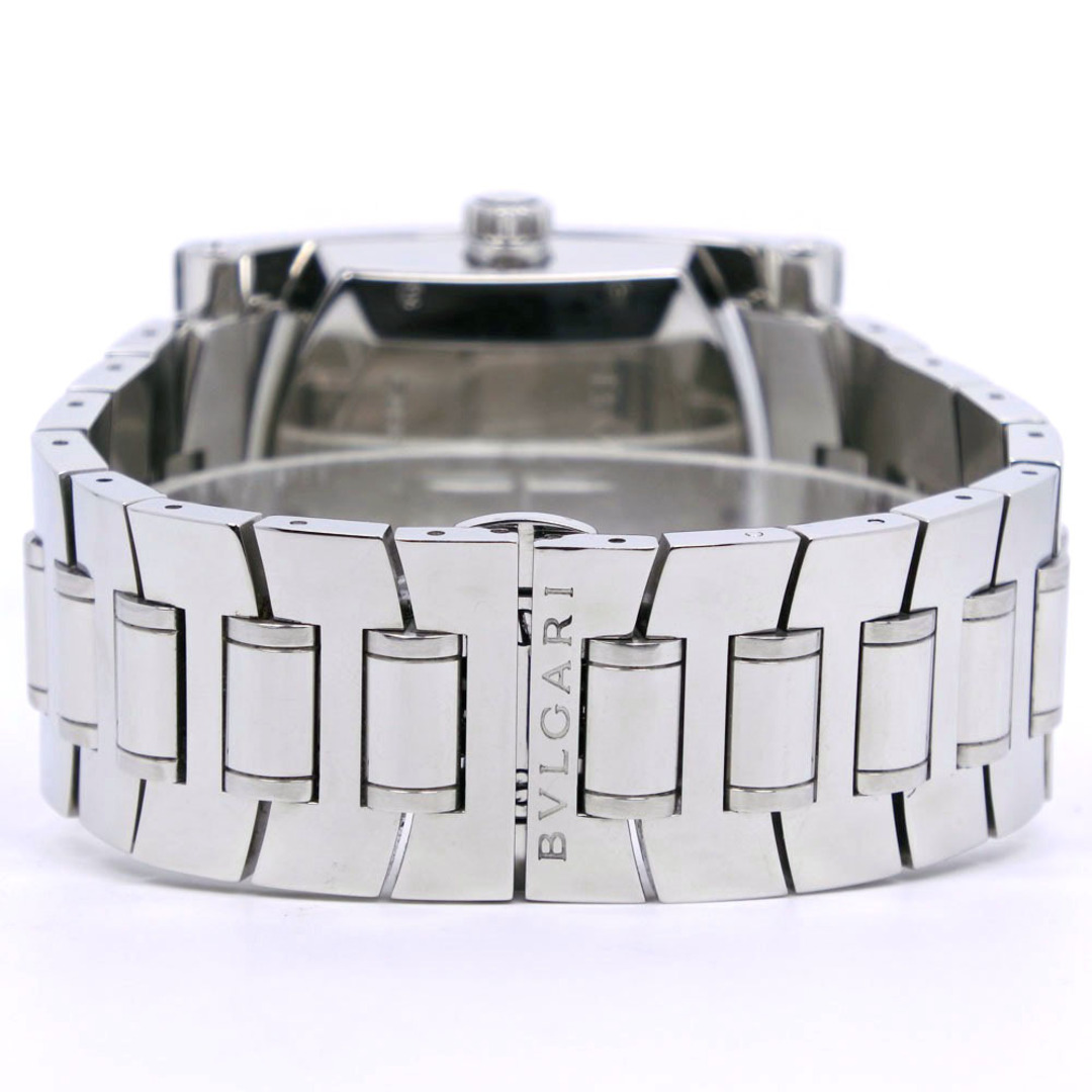 BVLGARI(ブルガリ)の【BVLGARI】ブルガリ アショーマ AA48S ステンレススチール シルバー 自動巻き メンズ ネイビー文字盤 腕時計 メンズの時計(腕時計(アナログ))の商品写真