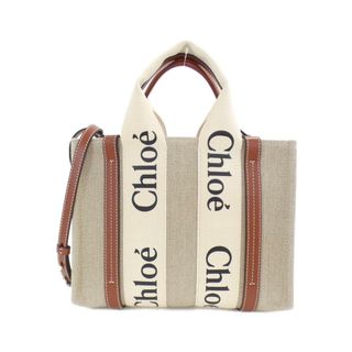 クロエ(Chloe)の【新品】クロエ ウッディ スモール トート CHC22AS397 I26 バッグ(ハンドバッグ)