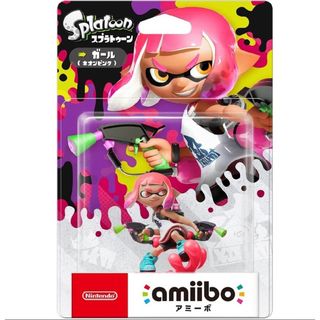 ニンテンドースイッチ(Nintendo Switch)のamiibo スプラトゥーン   ガール ネオンピンク  新品未開封  (キャラクターグッズ)