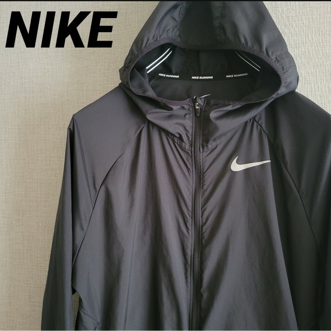 NIKE   NIKE RUNNING ナイキ ランニングジャケット 黒ブラックの通販