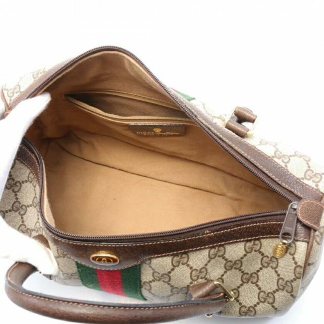 Gucci - オールドグッチ GGプラス シェリーライン ハンドバッグ ミニ