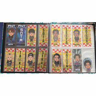 エグザイル トライブ(EXILE TRIBE)の美品 FANTASTICS  札シールセット ファイル付き(ミュージシャン)