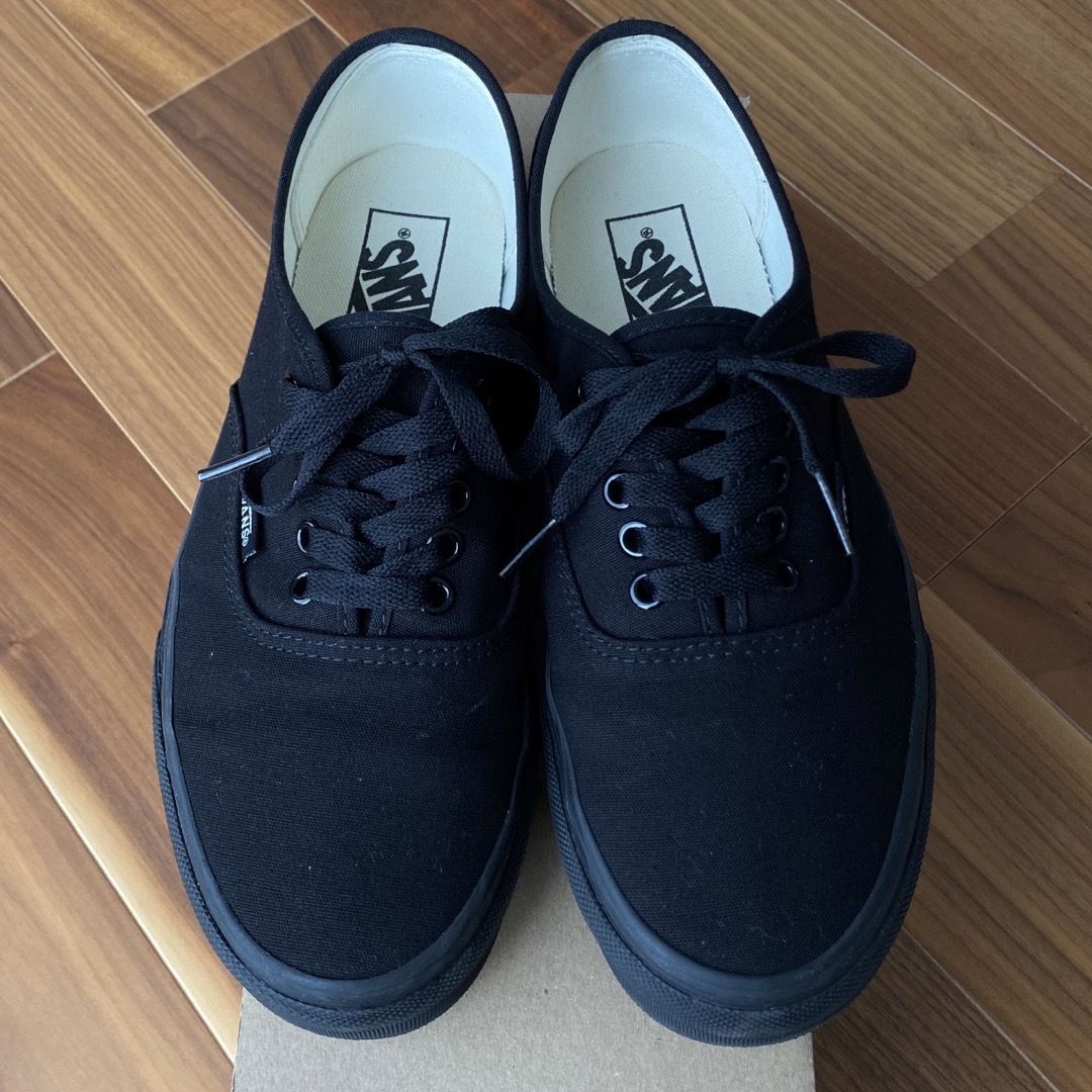 VANS(ヴァンズ)の⚫︎専用⚫︎vans⭐︎オールブラック25.5 メンズの靴/シューズ(スニーカー)の商品写真