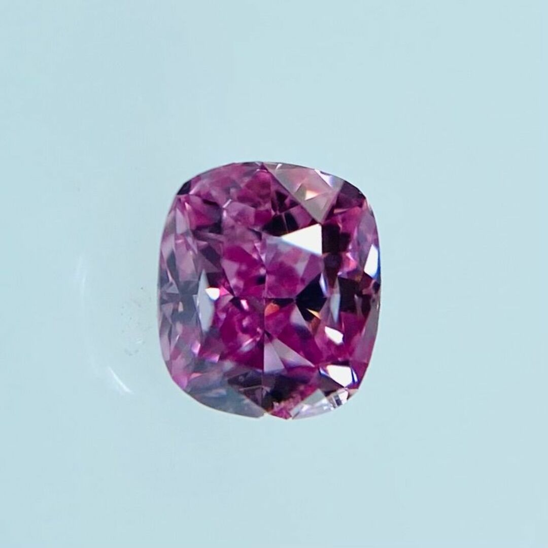 FANCY VIVID PURPLE PINK 0.074ct X/RT2270 レディースのアクセサリー(その他)の商品写真